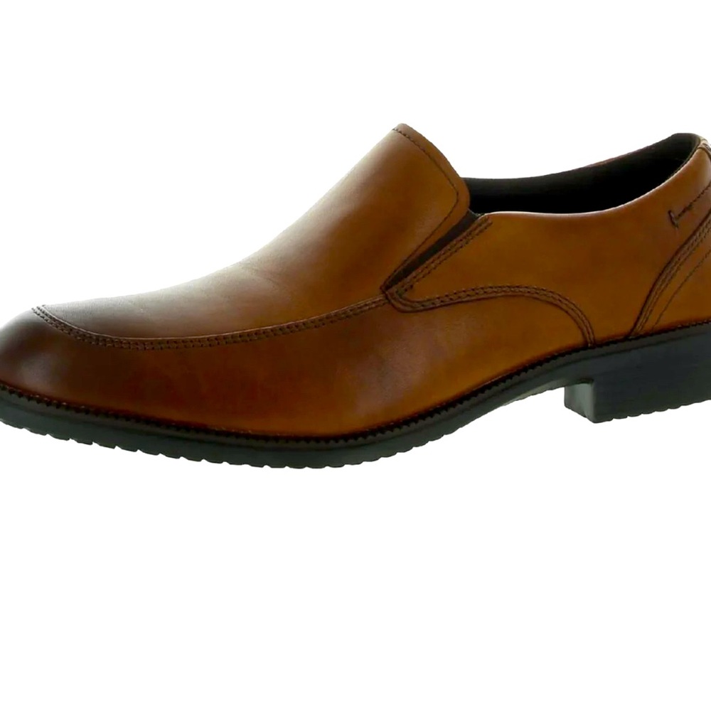 ROCKPORT  
Slipon Mens Leather Slip On Slip-On Shoes